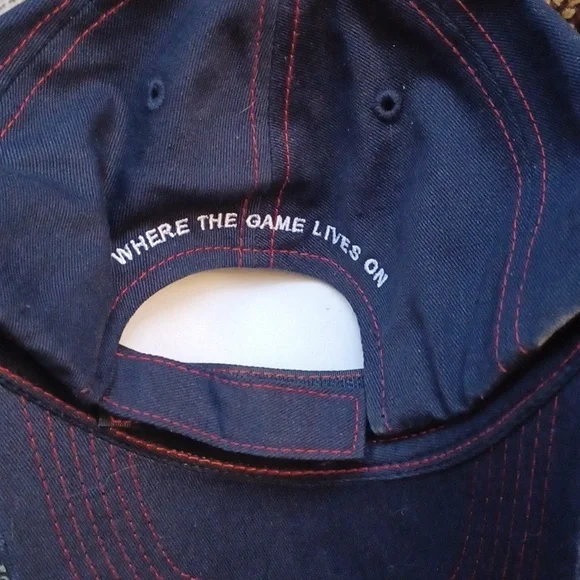 4/$80 New Blue Plaid "CARHA '75 HOCKEY" Cap - Adult O/S - Picture 4 of 8